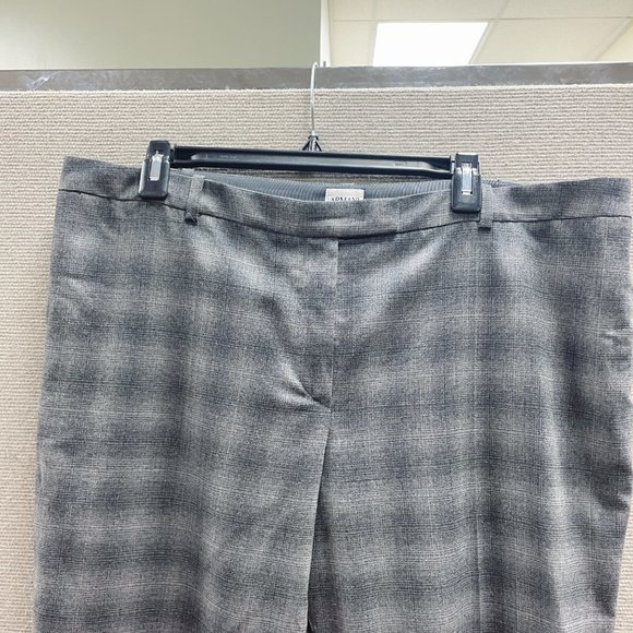 Armani Collezioni Wool Stretch Plaid Trouser (16/L-XL) *UNHEMMED* NWT - Picture 5 of 10
